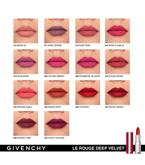 givenchy le rouge deep velvet 11|Givenchy rose dahlia lipstick.